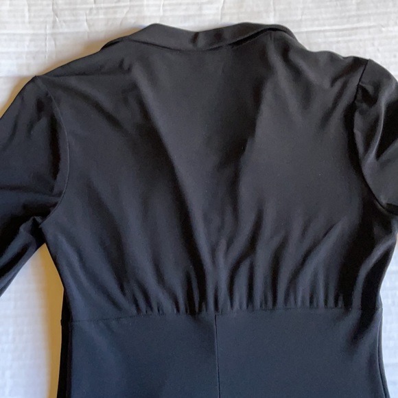 LAUNDRY By ShELLI SEGAL Women Black A-Line Dress Size 0 - Picture 10 of 14